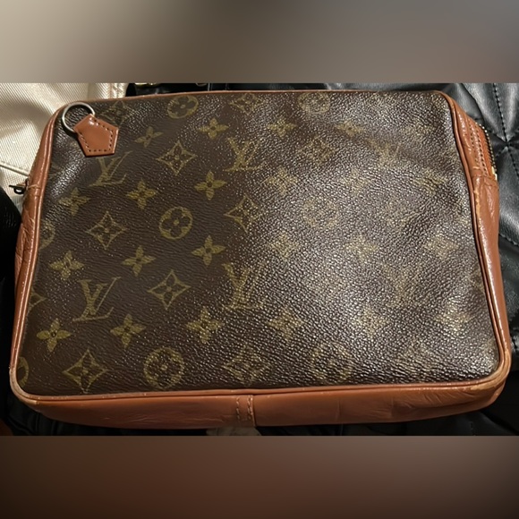 Rare Vintage Authentic LOUIS VUITTON Sport Pouchette Wristlet Clutch - Picture 7 of 8